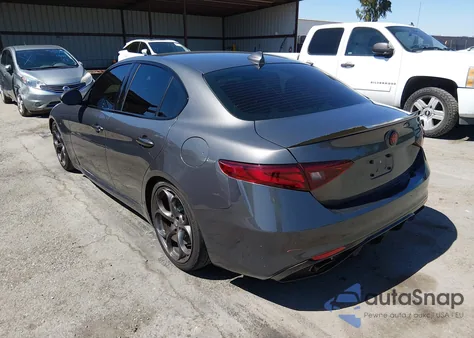 2020 Alfa Romeo Giulia Rwd from USA, damaged, VIN ZARFAMAN5L7633944